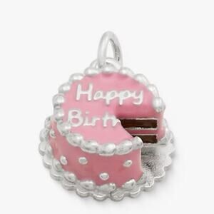 James Avery Enamel Birthday Cake Charm